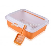 HOT sale cat and dog luxury toilet plastic,cat litter tray