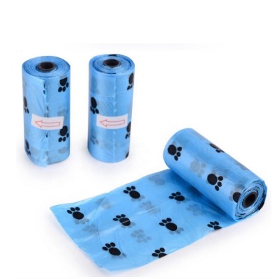 wholesale hot selling Degradable Portable Roll Pet Waste 100% Biodegradable Dog Poop Bag